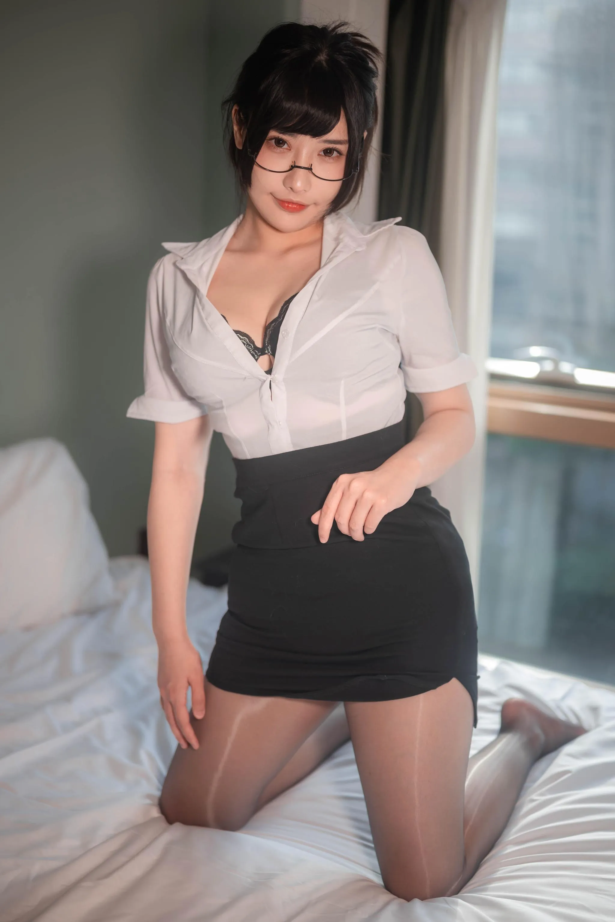 糖果果Candy – NO.07 室内ol [102P]插图4